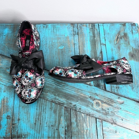 Iron Fist Sugar High Oxford Flats Size 6 - Picture 4 of 12